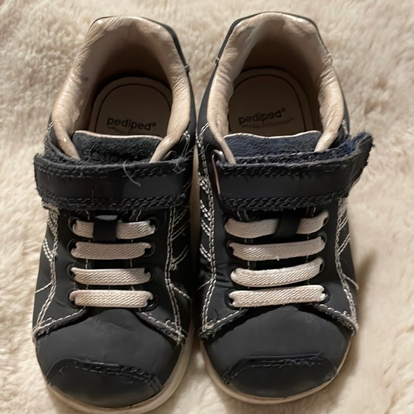 Pediped Jake Navy shoes size 23 - Picture 1 of 6
